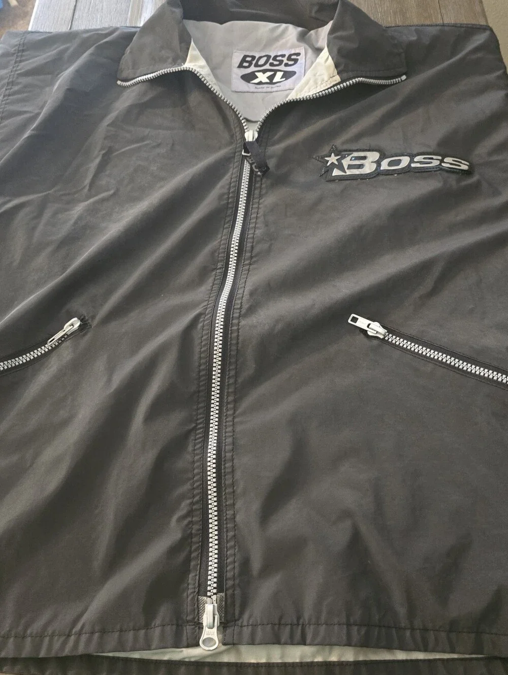 Boss Sz. Xlarge Mens Black Jacket